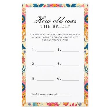 How Old Was Bride Mexican  Game