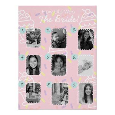 How Old Was the Bride?  Guessing Game Poster