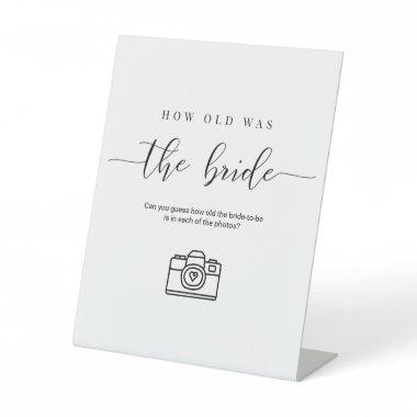 How Old Was the Bride -  Sign