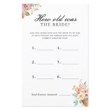How Old Was The Bride Scooped  Game