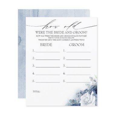 How Old Were The BRIDE AND GROOM Game