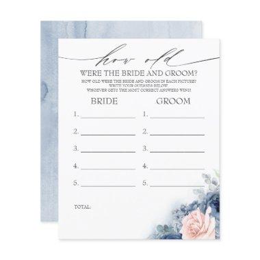 How Old Were The BRIDE AND GROOM Game
