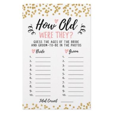 How old were they  or Hen Party game