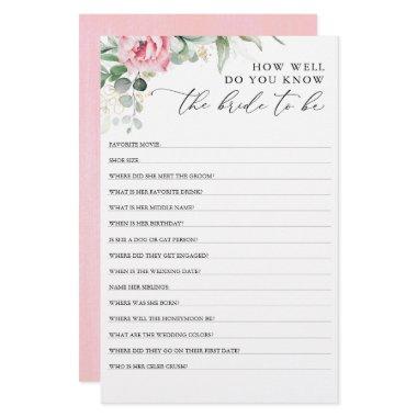 How Well Do You Know The Bride To Be