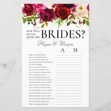 How Well Do You Know The Brides Burgundy Rose LGBT