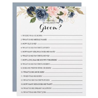 How Well Do You Know the Groom Bridal Shower Game