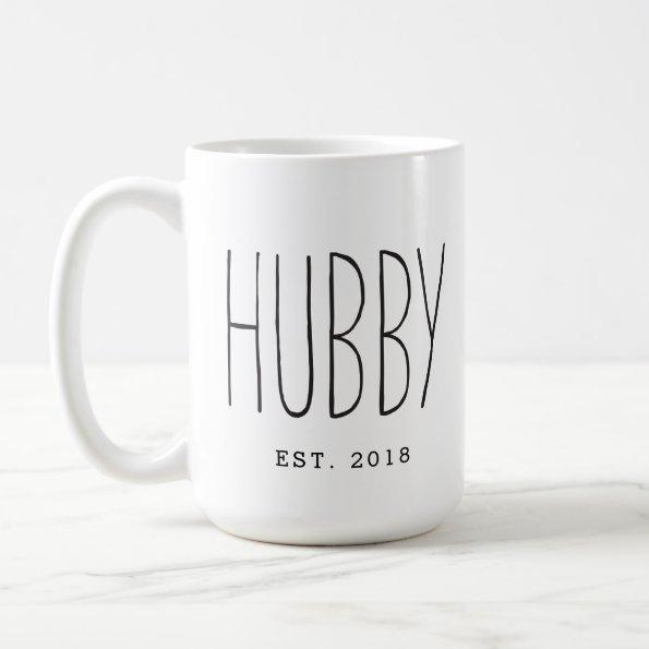 Hubby Custom Couple Mug Wedding Mug Anniversary