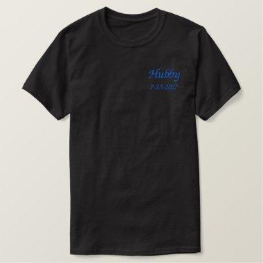 Hubby Embroidered T-Shirt