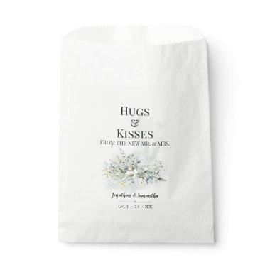 Hugs & Kisses from new Mrs Eucalyptus succulent Favor Bag