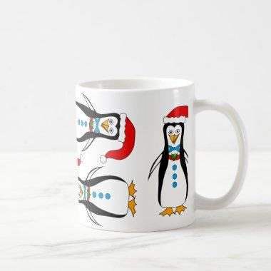 Humorous Penguin Design on Coffee/Tea Mug
