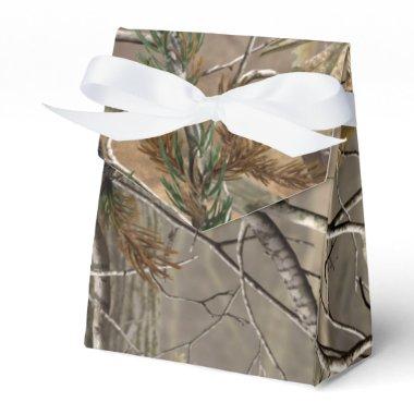 Hunting Camo Wedding Favors Tent Boxes