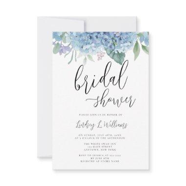Hydrangea Blue Floral