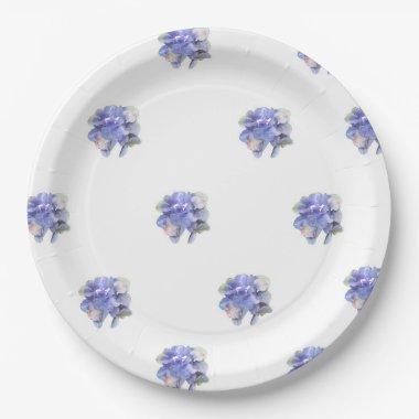 Hydrangea Collection Paper Plate