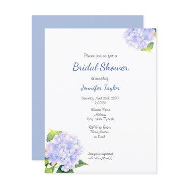 Hydrangea Invitations