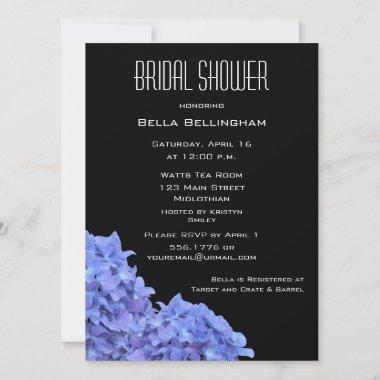 Hydrangeas Bridal Shower Invitations