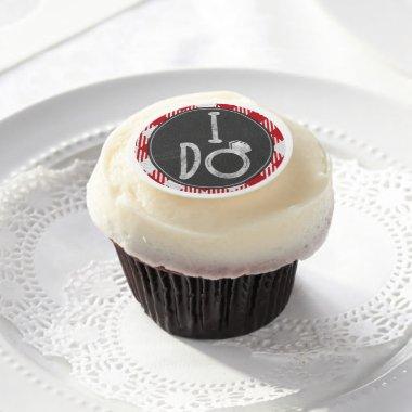 I Do BBQ Bridal & Wedding Shower Gluten Free Edible Frosting Rounds