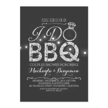 I do BBQ couples shower Invitations