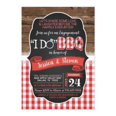 I Do BBQ Invitations