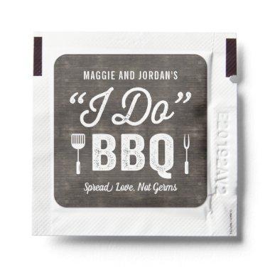 I Do BBQ Wedding Engagement  Favors Hand Sanitizer Packet