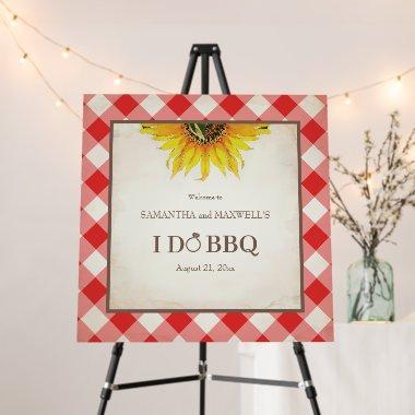 I Do BBQ Wedding Welcome Signs