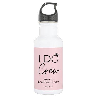 I Do Crew Bridal Party Bachelorette Party Favors Stainless Steel Water Bottle
