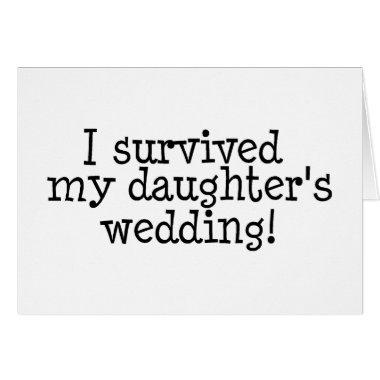 I Survived My Daughter's Wedding