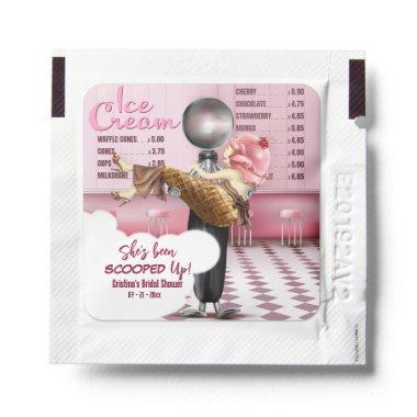 Ice cream  Scooped Up Hand Sanitizer Packet
