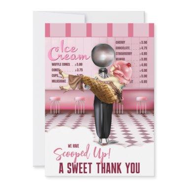 Ice cream  Scooped Up Thank You