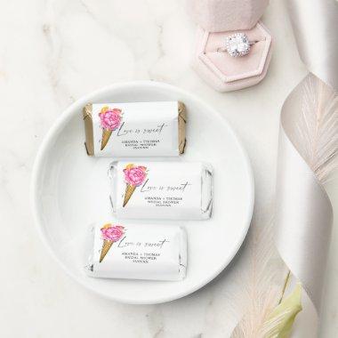 Ice cream flowers -  Hershey's Miniatures
