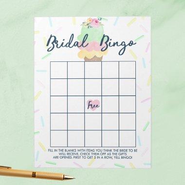 Ice Cream Gift Bingo  Game Pack Notepad