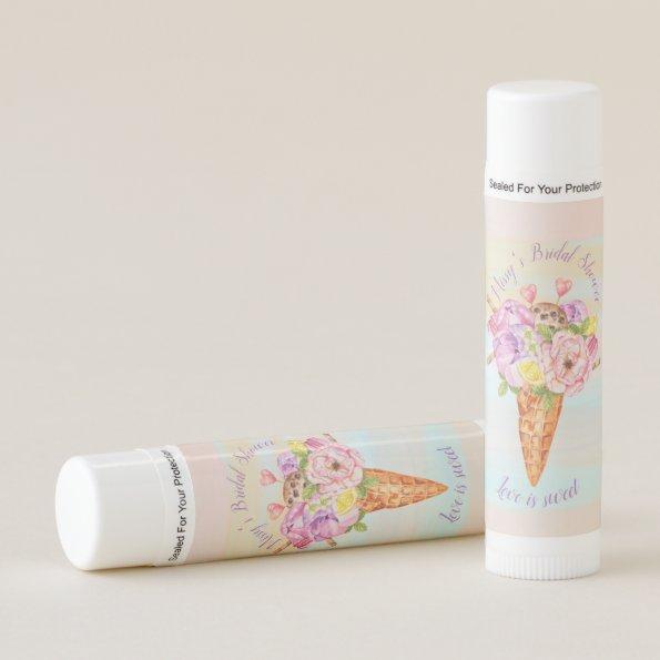 Ice cream shower,  Favor Lip Balm