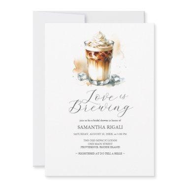 Iced Coffee Love is Brewing