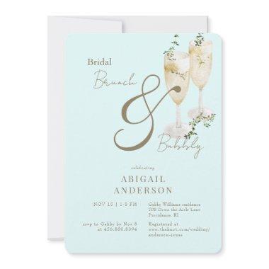 Icy Blue Bridal Brunch & Bubbly Shower