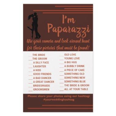 I'm paparazzi Game  Dark and Earthy Wedding Fl Flyer