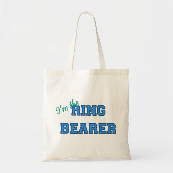 I'm The Ring Bearer Tote Bag
