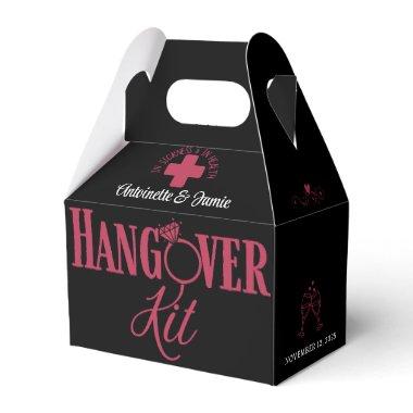 In Sickness & Health Wedding Hangover Kit Favor Boxes