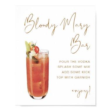 INDIE Bohemian Bloody Mary Bar Sign