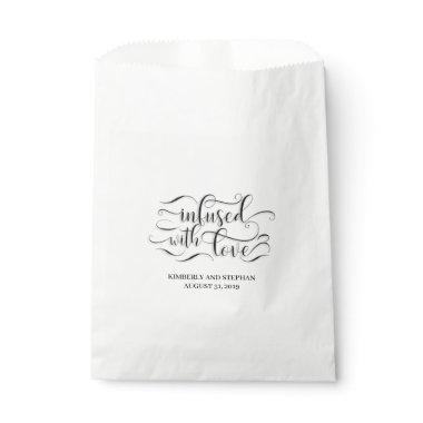 Infused With Love Wedding Favor Bags