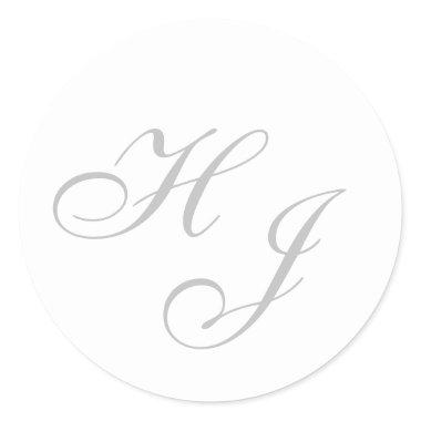 "Initials" Stickers/Envelope Seals