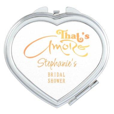 Italian Aperol Cocktail That's Amore Bridal Shower Compact Mirror