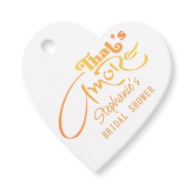 Italian Aperol Cocktail That's Amore Bridal Shower Favor Tags