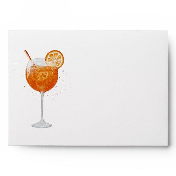 Italian Aperol Spritz Mailing Envelopes