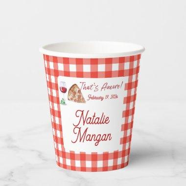 Italian Style Amore 2  Paper Cups