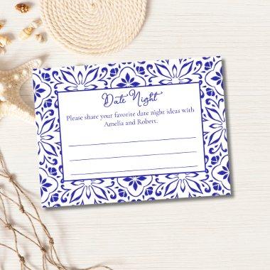 Italian Tiles Blue Date Night Ideas  Enclosure