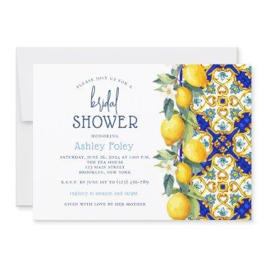 Italian Tiles | Lemon Theme Summer  I