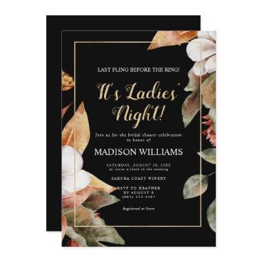 Its Ladies' Night Modern Black Gold