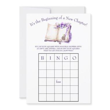 It's the Beginning of a New Chapter! BINGO game