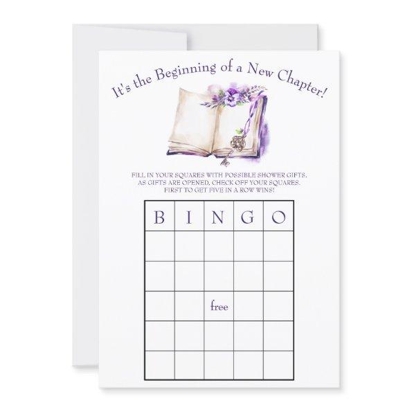 It's the Beginning of a New Chapter! BINGO game