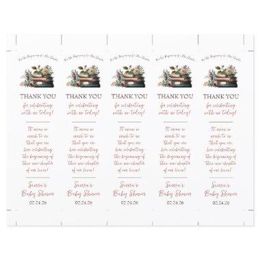 It's the Beginning of a New Chapter Bookmark Favor