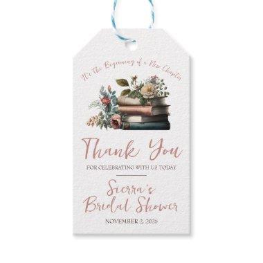 It's the Beginning of a New Chapter Favor Gift Tag